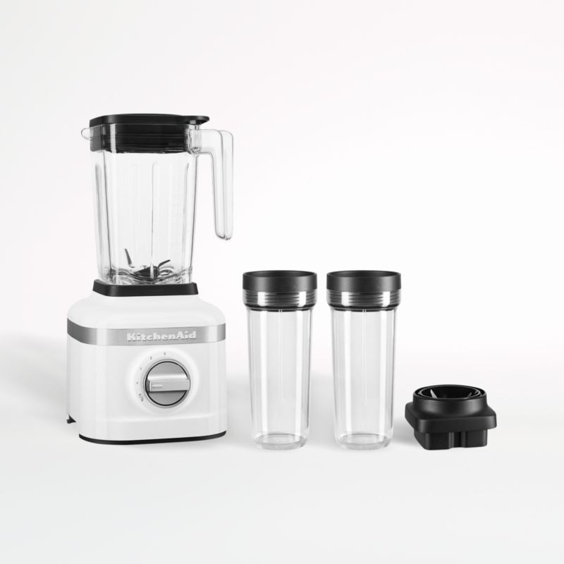 KitchenAid K150 White Blender + Reviews | Crate & Barrel | Crate & Barrel