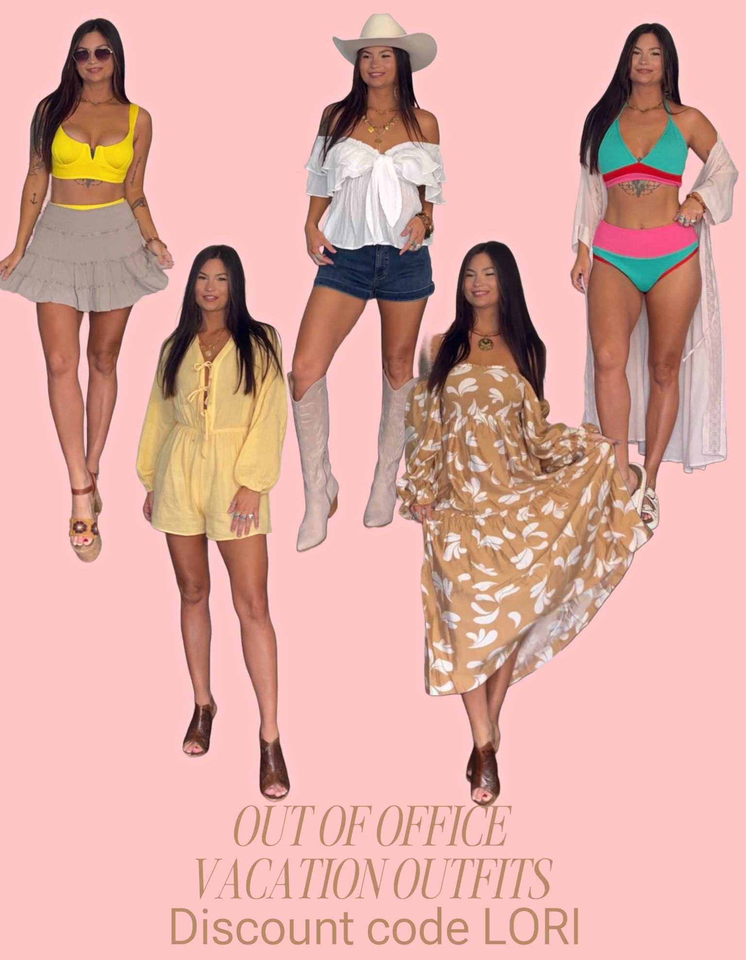 Dreaming of warmer weather in this adorable vacation outfits! Whether it’s brunch, beach, or pool these looks are a must! Code LORI to save


#LTKSeasonal #LTKStyleTip