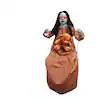 OGETFUUR 45 in. H Battery Operated Halloween Hanging Swinging Doll Girl with Sound and Slap Activated Halloween Yard Decoration PN8K-8L2 | The Home Depot