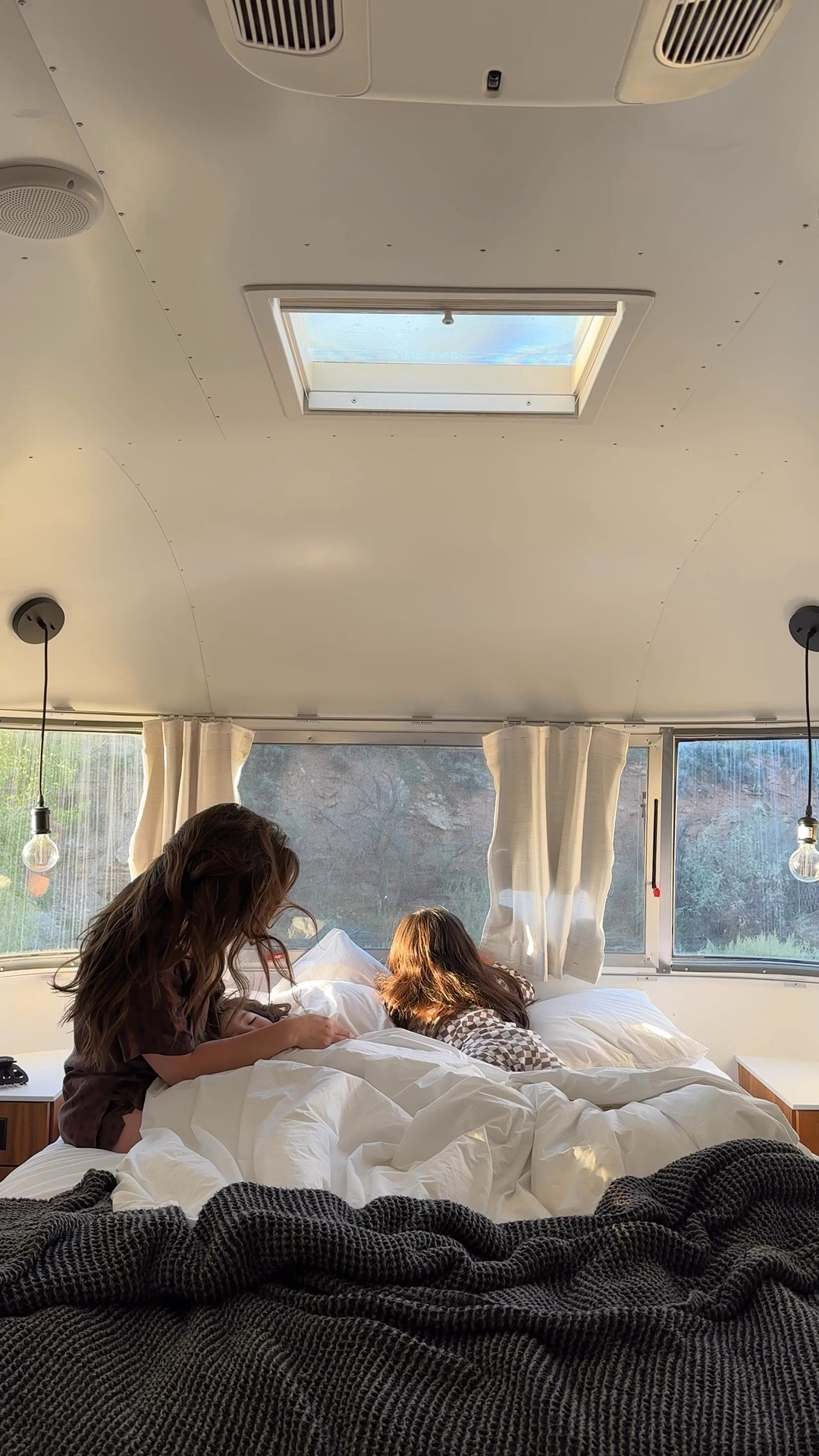 Spring break 2026 Autocamp Zion I love this style of adventure- Lunya PJ set (use code AMANDA15 on lunya.co)  can’t believe this trendy striped pink jacket with a corduroy collar is so affordable from Walmart(!!!). Follow me for more mom style aesthetic and motherhood vibes. Shop washable silk pj set at @Revolve 

#LTKdayinmylife #LTKstorytime #LTKmomlife