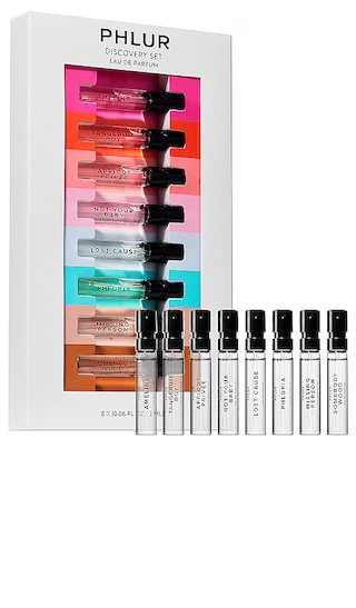 PHLUR 8 Piece Fragrance Discover Set in Beauty: NA. | Revolve Clothing (Global)