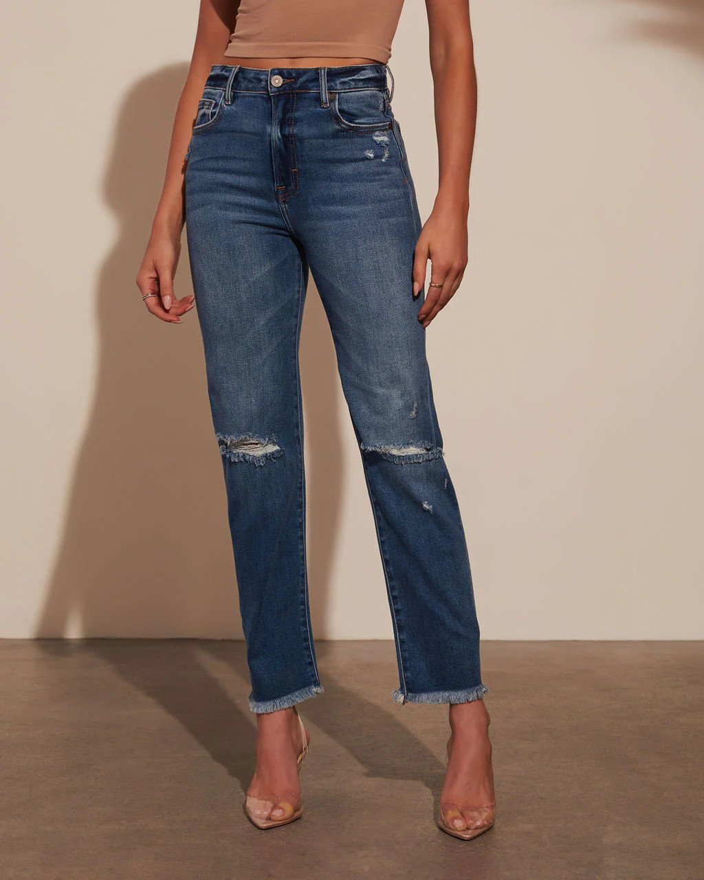 Mari Lou Dark Wash Jeans | VICI