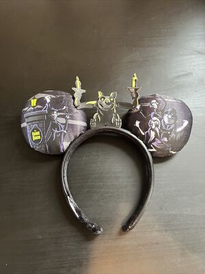 Disney Haunted Mansion 999 Happy Haunts Gargoyle Mickey Mouse Ears Headband  | eBay | eBay US
