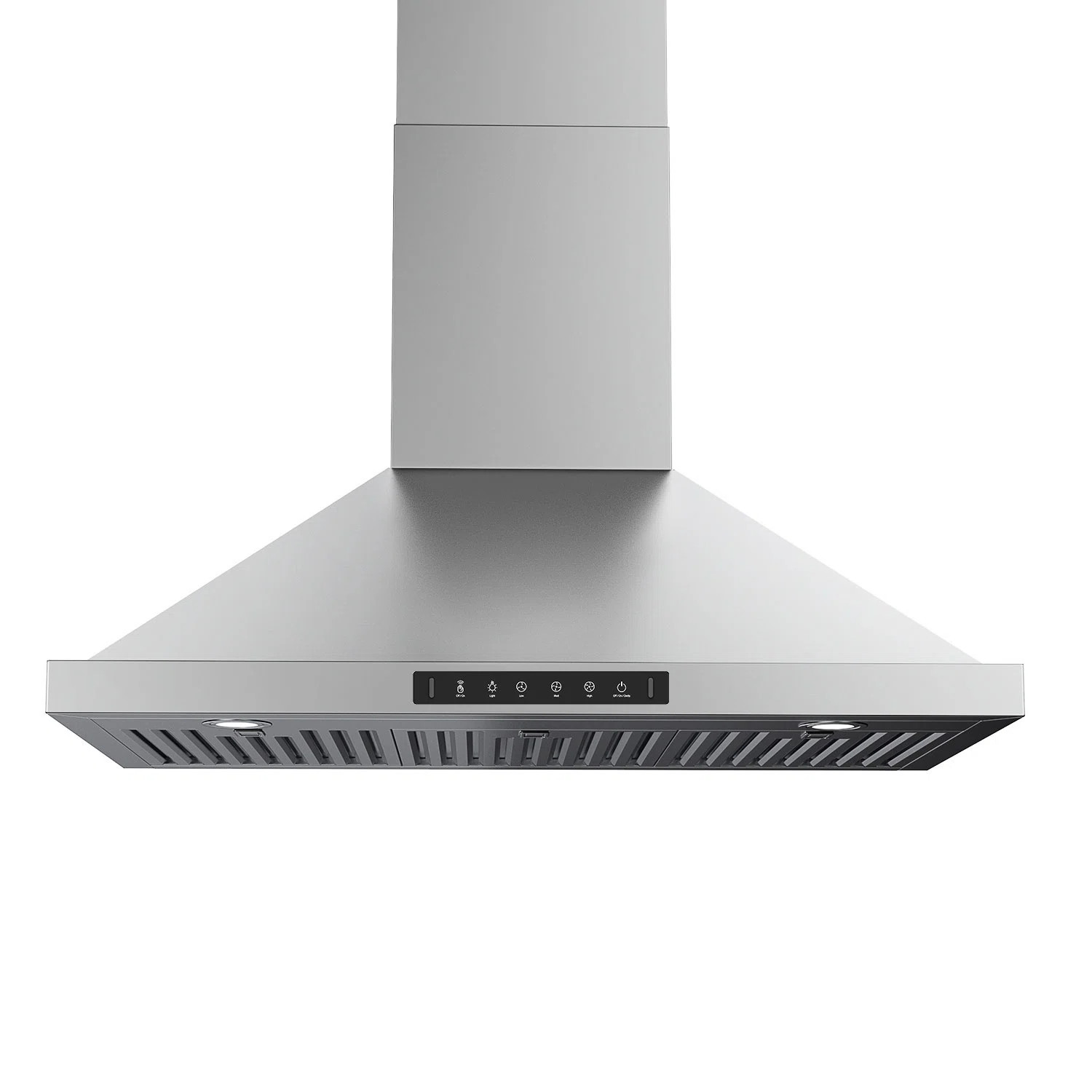VIKIO Kitchen VIKIO 36" 900 CFM Convertible Wall Mount Range Hood in Stainless Steel with LEDS, C... | Wayfair North America