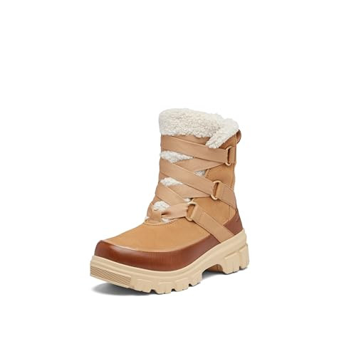 SOREL Women's Tivoli V Resort Waterproof Boot - Tawny Buff, Ceramic - 5.5 | Amazon (US)