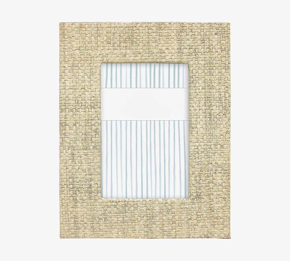 Faux Grasscloth Frames | Pottery Barn (US)