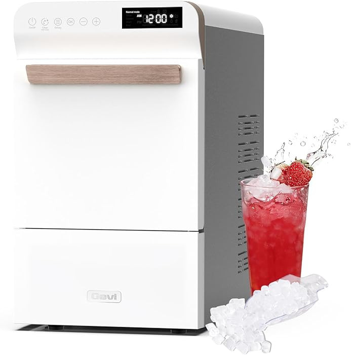 Gevi Nugget Ice Maker Countertop 40lbs/24H, Pebble Ice Machine with Programmable Timer,Self-Clean... | Amazon (US)