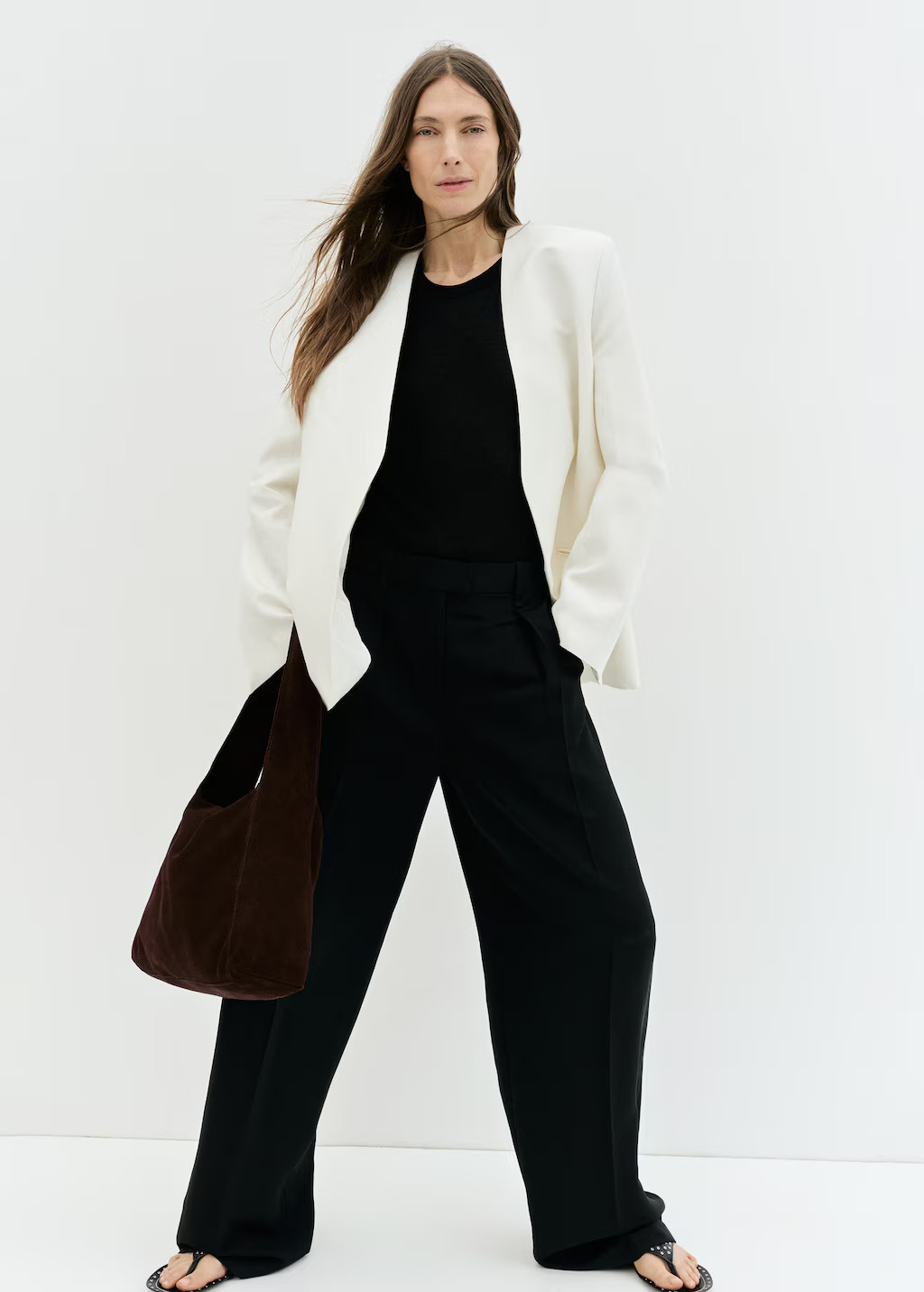 Suede shoulder bag - Women | MANGO USA | Mango (US/MX/AU)