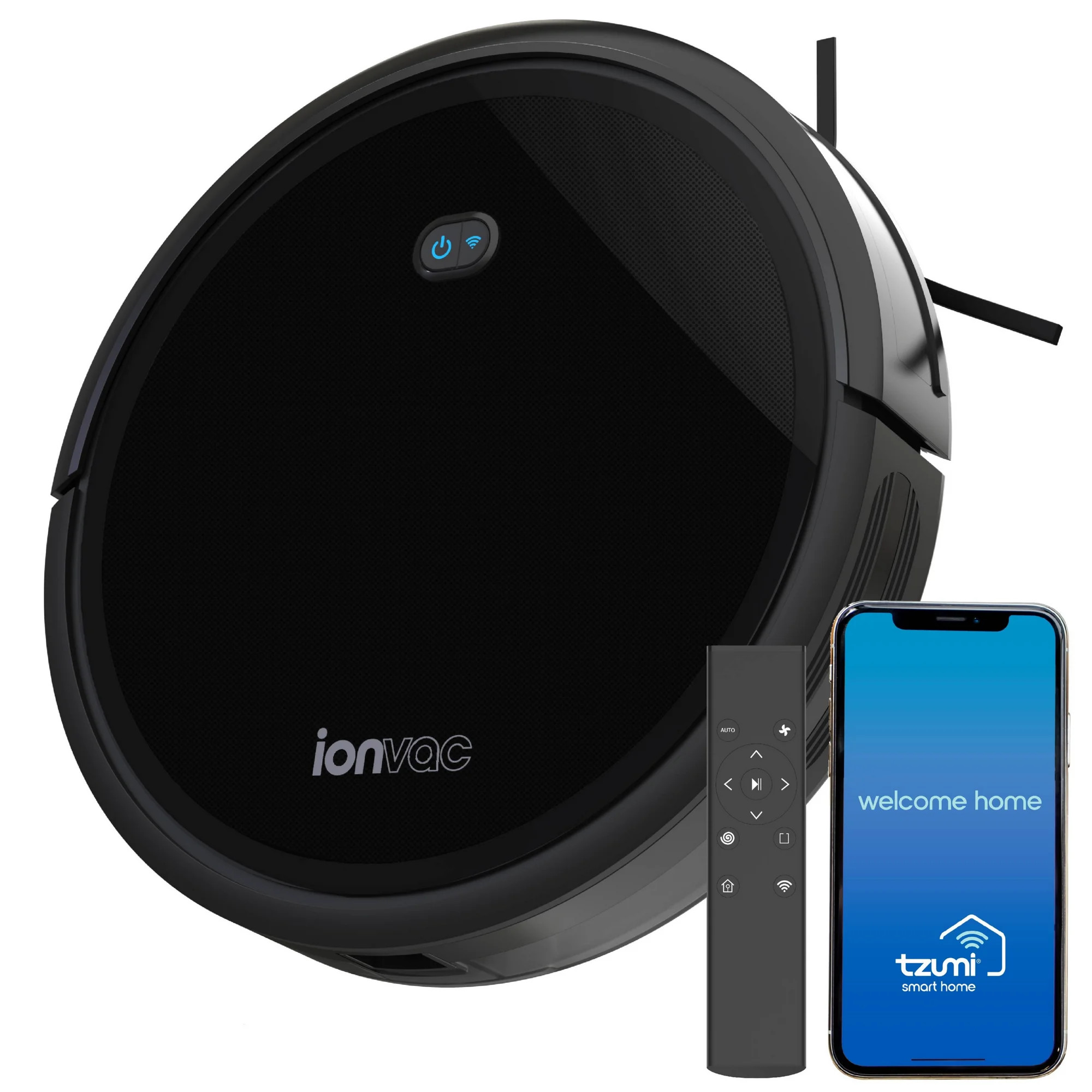 Ionvac SmartClean 2000 Robovac, WiFi Robotic Vacuum Cleaner with App/Remote Control, New | Walmart (US)