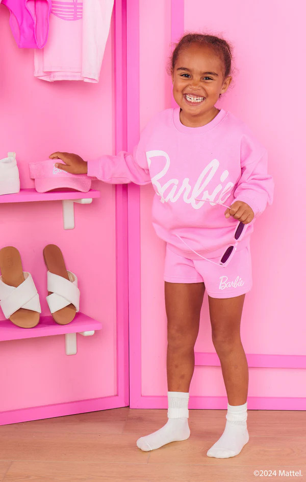 Playdate Sweat Shorts ~ Lil Barbie™ Graphic | Show Me Your Mumu
