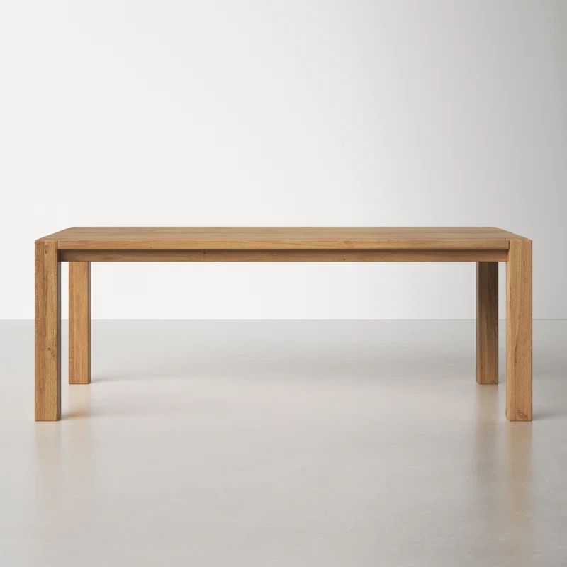 Dublin Extendable Solid Oak Wood Dining Table (82.5"-122") | Wayfair North America