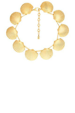 Elizabeth Cole Amalia Necklace in Gold from Revolve.com | Revolve Clothing (Global)