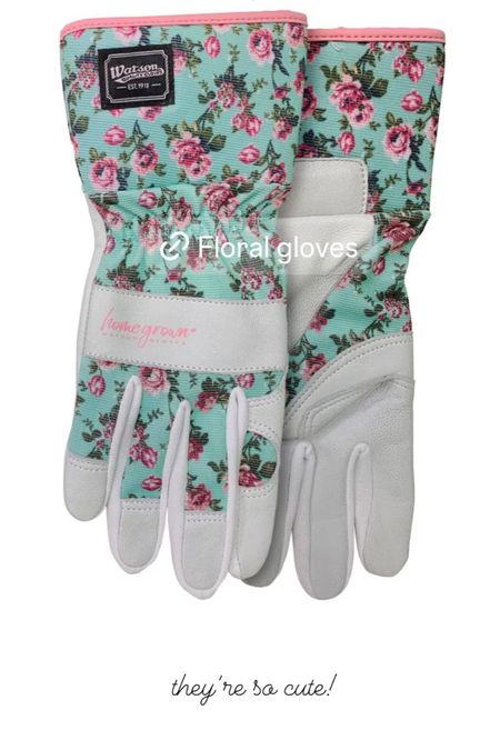 Pretty floral gardening gloves


#LTKcanada #LTKhome #LTKsummer