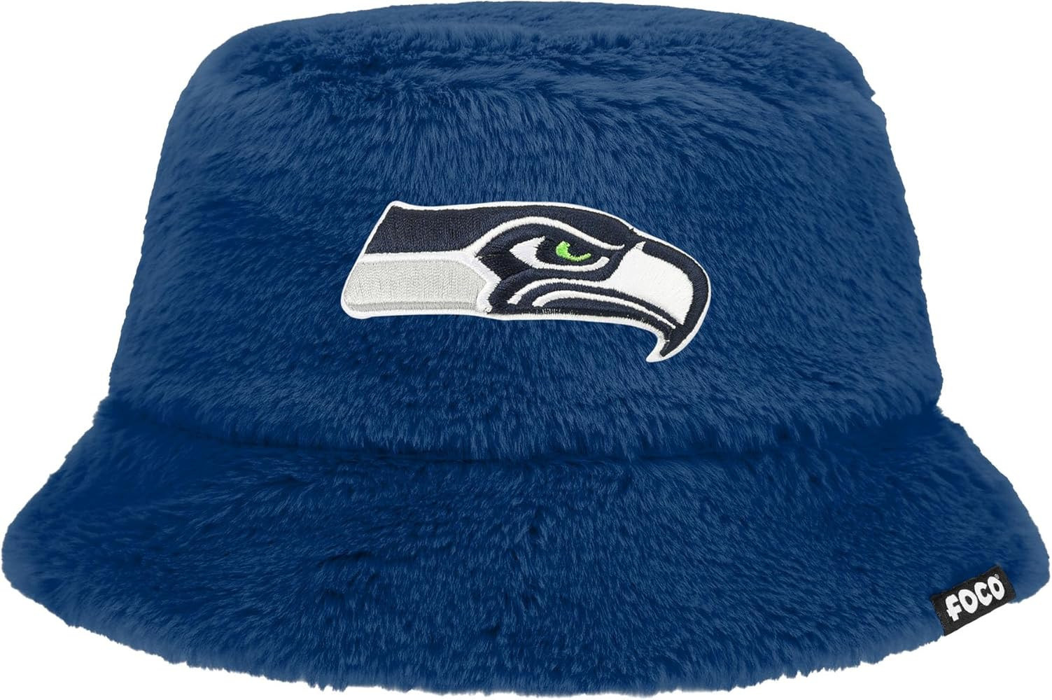 FOCO NFL Unisex-Adult NFL Team Logo Reversible Faux Fur Bucket Hat | Amazon (US)