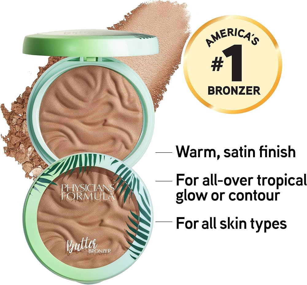 Physicians Formula Murumuru Butter Bronzer, Moisturizing, Nourishing Murumuru Butter Blend for Si... | Amazon (US)
