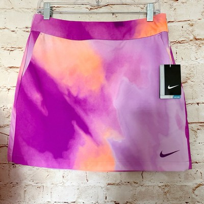 Nike Golf Womens Tour Performance Tie Dye Golf Skirt Size 6 NWT Purple Orange | eBay US