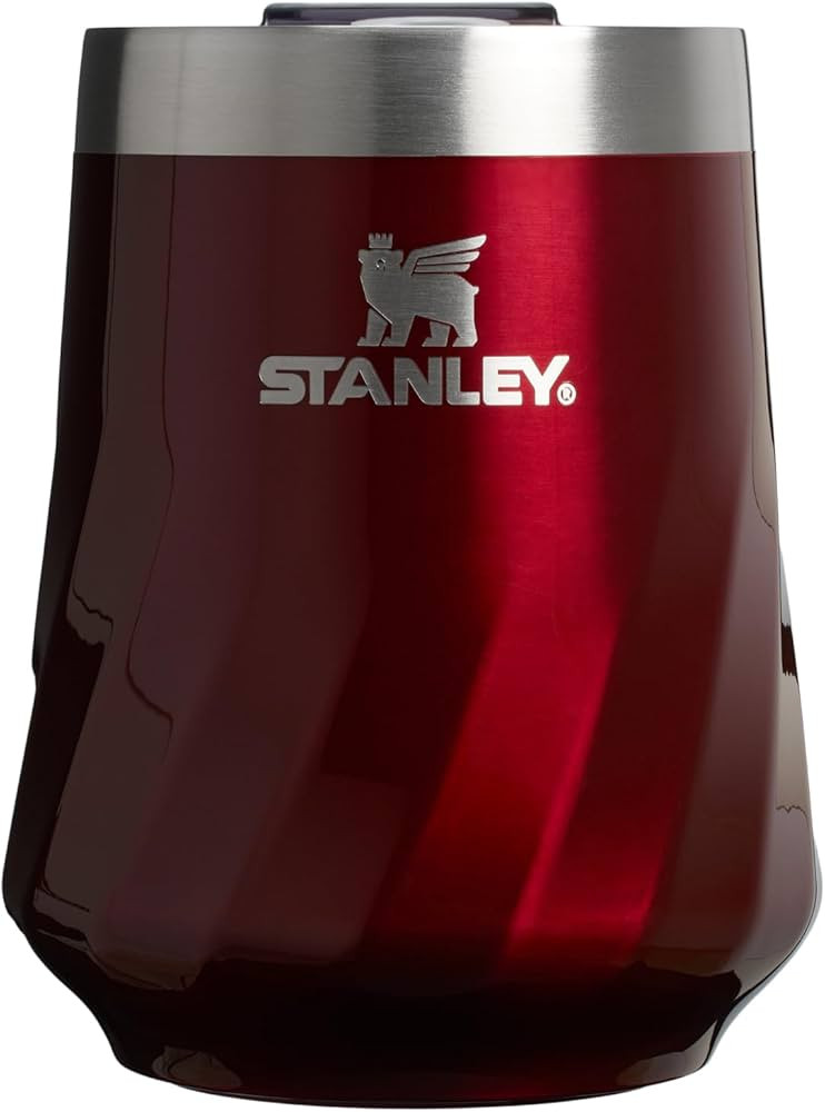 STANLEY The Reserve Textured Wine Tumbler | 11oz | Splash-Proof Lid | Cold Drinks & Cocktail Cup ... | Amazon (US)