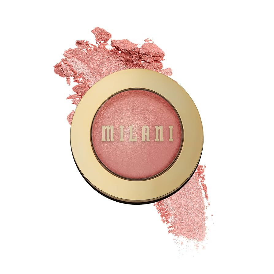 Milani Baked Blush, Powder Blush for Cheeks, Cruelty Free Makeup - Shape, Contour & Highlight Fac... | Amazon (US)