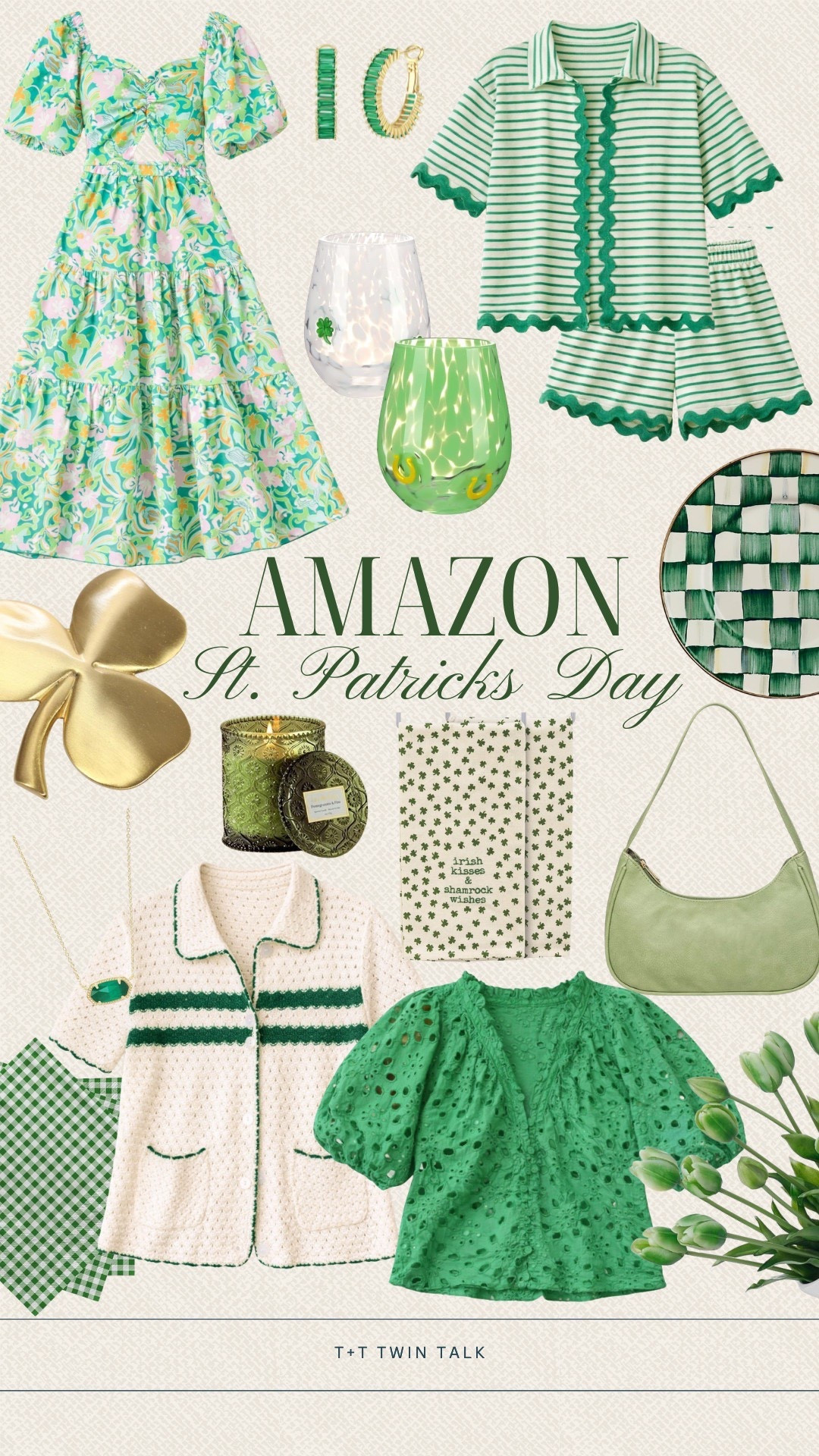 Happy St.Patrick’s Day! The perfect way to celebrate is by incorporating green into your outfit or home! It ensures that you won’t get pinched 🍀 

#LTKOver40 #LTKHome #LTKSeasonal