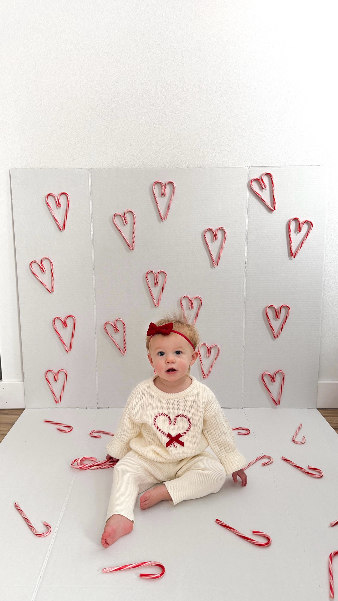 Easy diy Christmas baby photo shoot. This Christmas candy cane outfit is so cute! 

Baby Christmas outfit, baby Christmas sweater, baby target outfit 

#LTKHoliday #LTKFindsUnder50 #LTKBaby