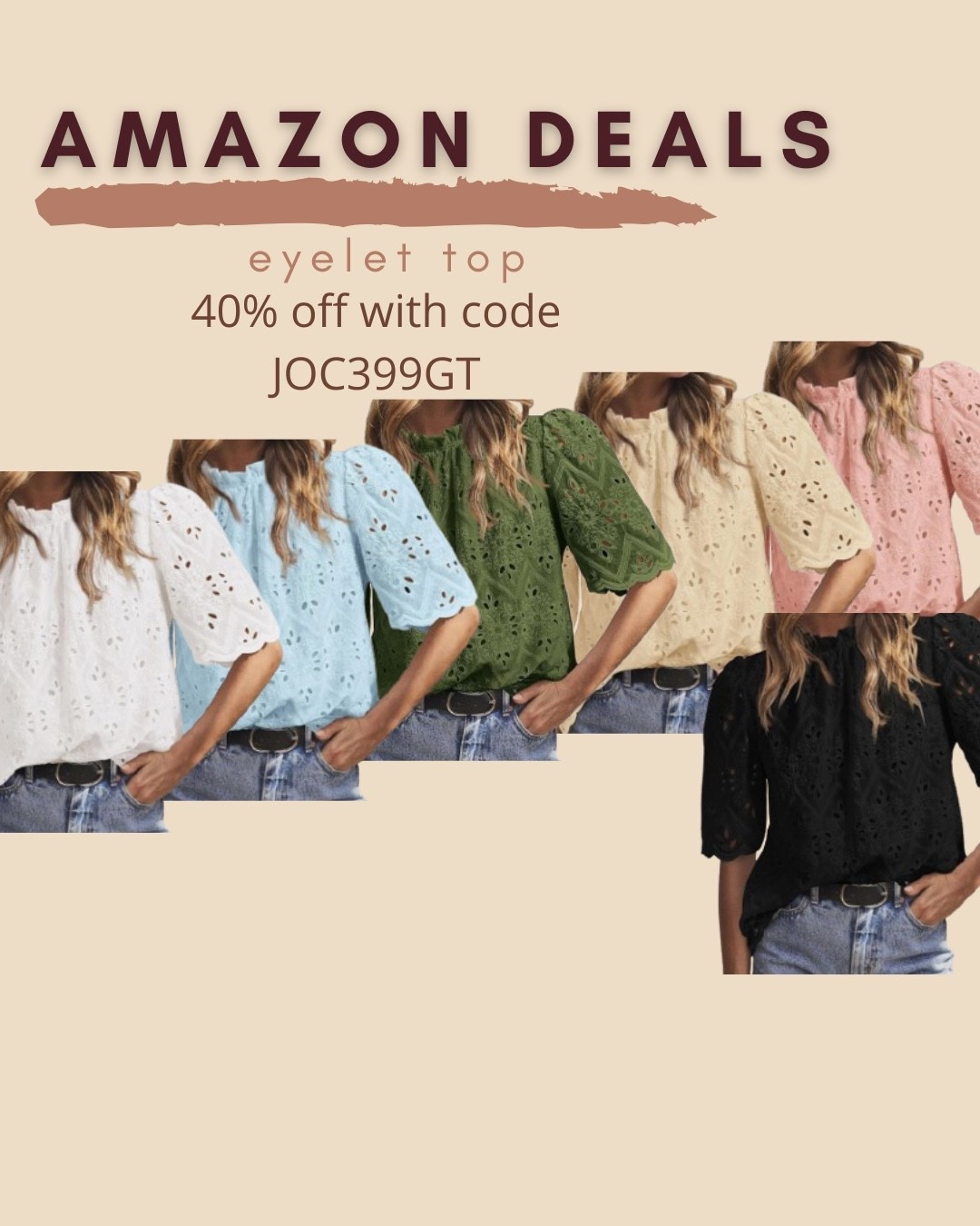 $19 ends 6/14

Amazon fashion
Amazon deals
Eyelet blouse
Workwear top

#LTKSaleAlert