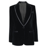 Gucci x Tom Ford 1996 RUNWAY Velvet Tuxedo Blazer in Black Gwyneth Paltrow