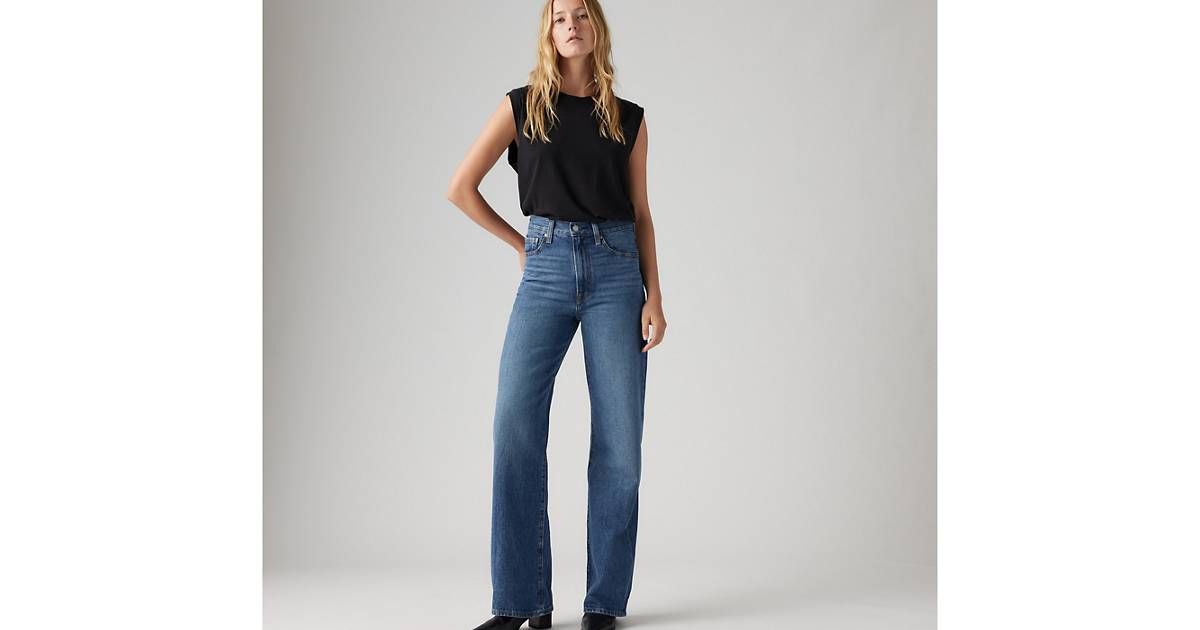 Ribcage Wide Leg Women's Jeans - Medium Wash | Levi's® US | Levi's US