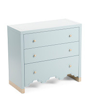 31in 3 Drawer Side Table | Marshalls