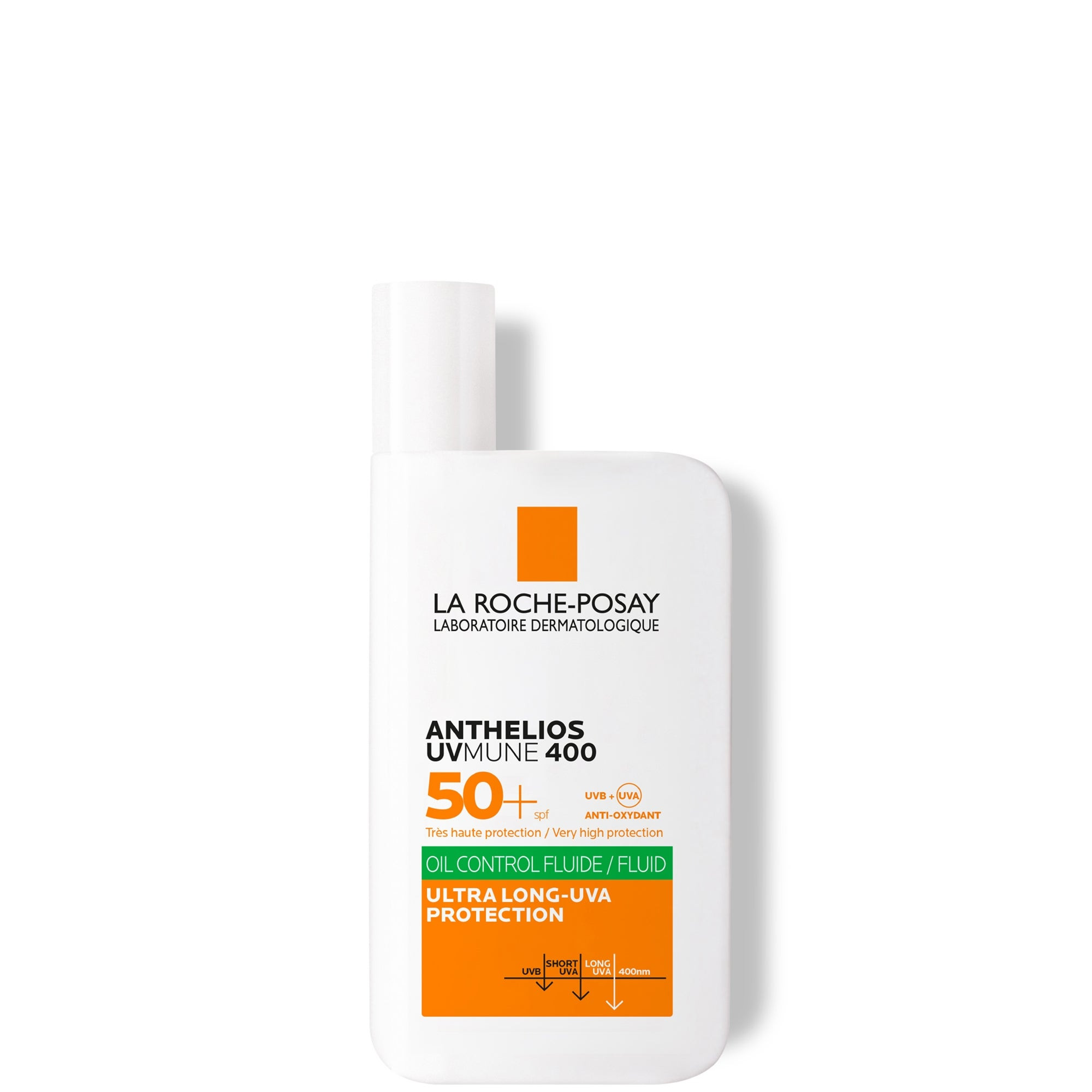 La Roche-Posay Anthelios Oil Control Fluid SPF50+ for Oily Blemish-Prone Skin 50ml | Look Fantastic (UK)