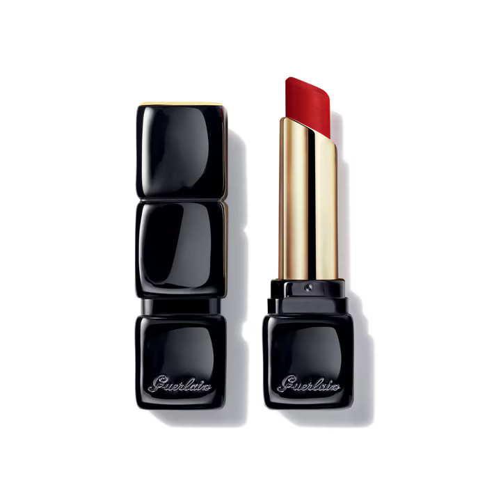 Kisskiss Tender Matte - 16h Comfort Lightweight Luminous Matte - 940 Cherry Red - For Women - Guerlain | Guerlain