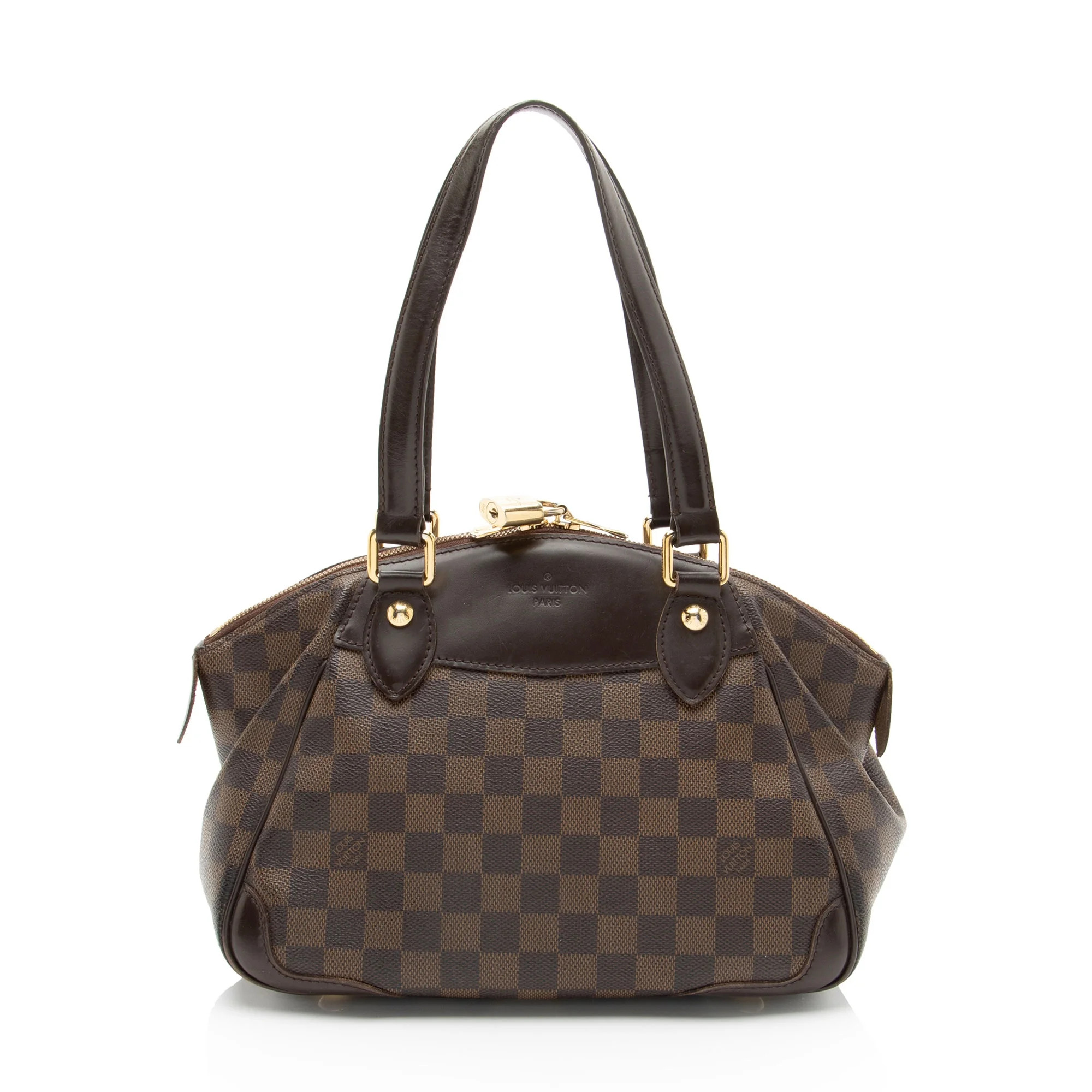 Pre-Owned Louis Vuitton Damier Ebene Verona PM Shoulder Bag | Walmart (US)