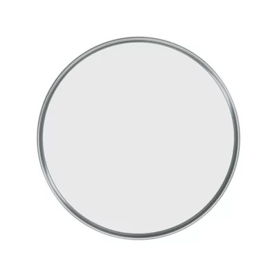 Umbra® Hub 37-Inch Round Wall Mirror in Grey | Bed Bath & Beyond