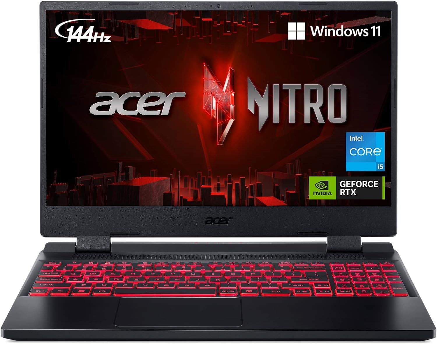 Acer Nitro 5 AN515-58-57Y8 Gaming Laptop | Intel Core i5-12500H | NVIDIA GeForce RTX 3050 Ti Lapt... | Amazon (US)