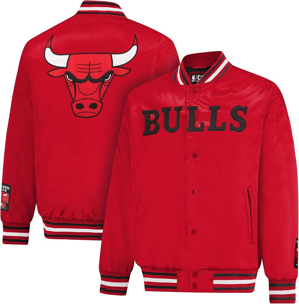 Ultra Game Men's NBA Official Smashing Records Satin Jacket | Amazon (US)