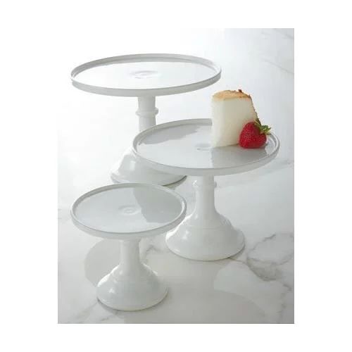 Milk White 6" Glass Cake Stand - By Mosser Glass - Walmart.com | Walmart (US)