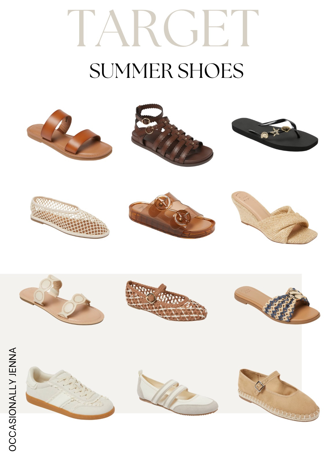 Summer shoes I am loving at Target! 

#LTKgrwm #LTKootd #LTKSeasonal