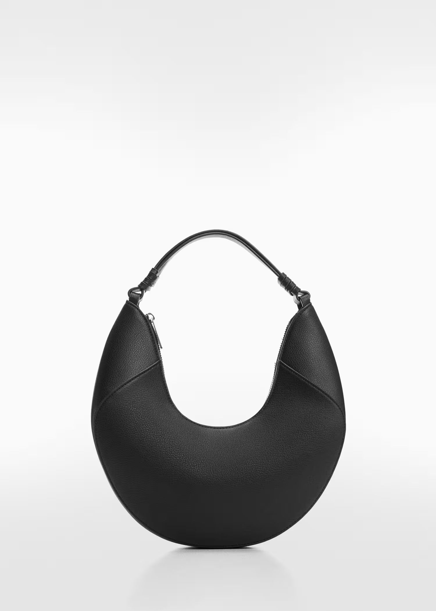 Leather-effect shoulder bag | MANGO (US)