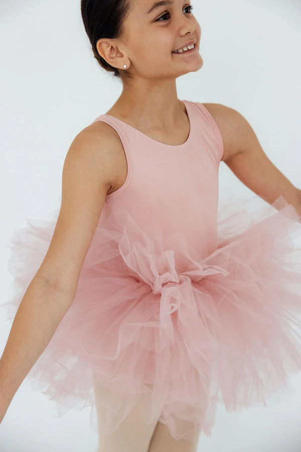 Vintage Pink Tank Tutu Leotard | Mila & Rose