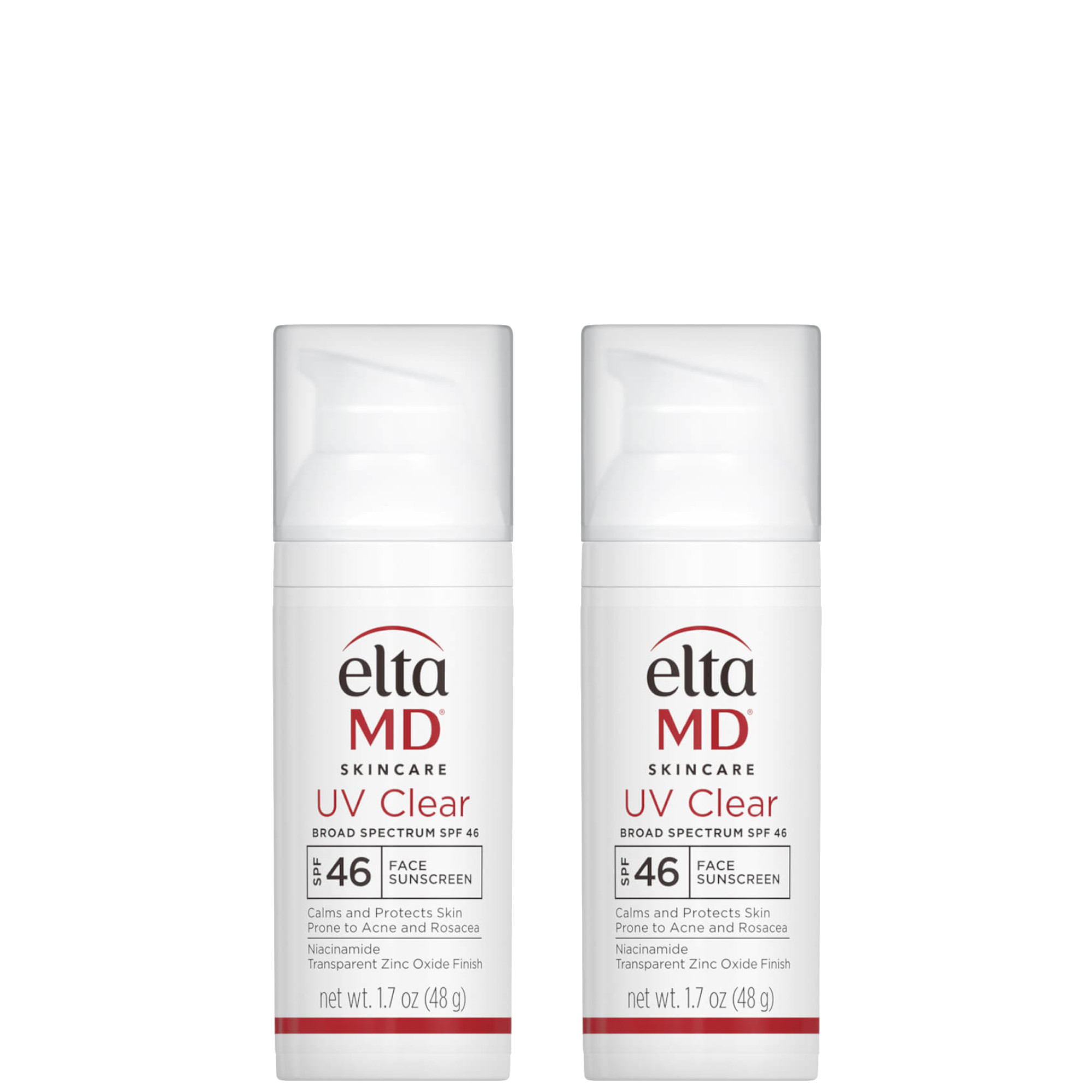 EltaMD Exclusive UV Clear SPF 46 Broad-Spectrum Duo | Dermstore | Dermstore (US)