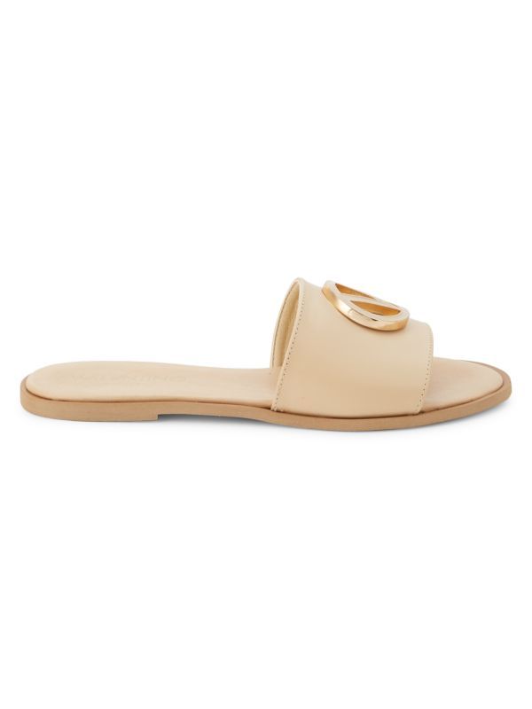 Bugola Leather Flat Sandals | Saks Fifth Avenue OFF 5TH