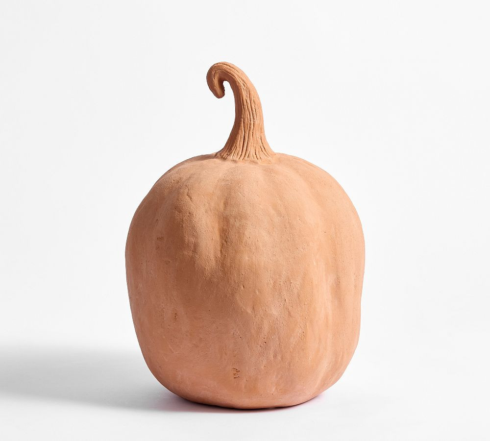 Handcrafted Terracotta Pumpkins | Pottery Barn (US)