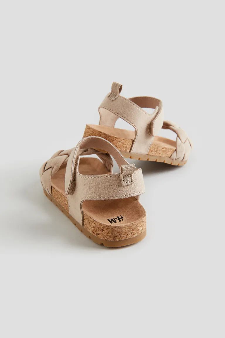 Ankle Strap Sandals - Light taupe - Kids | H&M US | H&M (US + CA)