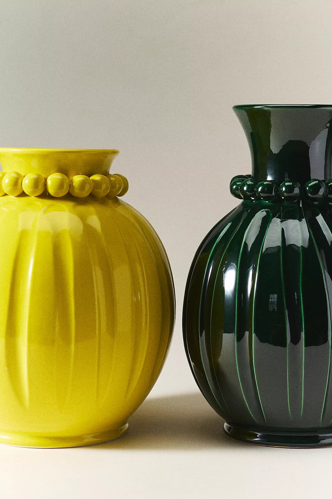 Italian Ceramic Collana Vase | Anthropologie (US)