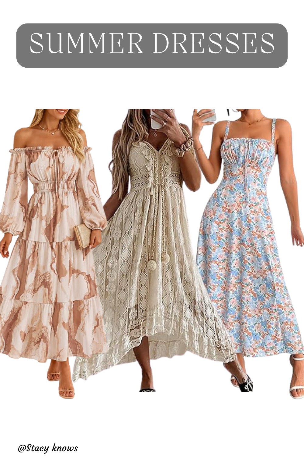 Living in easy summer dresses until further notice 🤍 Gathered up my absolute favorite budget-friendly and splurge-worthy finds of the week! Which one is your favorite—1, 2, or 3?
#LTKdress #LTKsummer #LTKunder100 #LTKsalealert #SummerDresses #SundressVibes #StyleInspo #AffordableFashion #SummerStyle #LTKfinds 

 #LTKootd #LTKSeasonal #LTKOver40