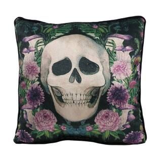 Skull with Floral Throw Pillow by Ashland® | Michaels Stores