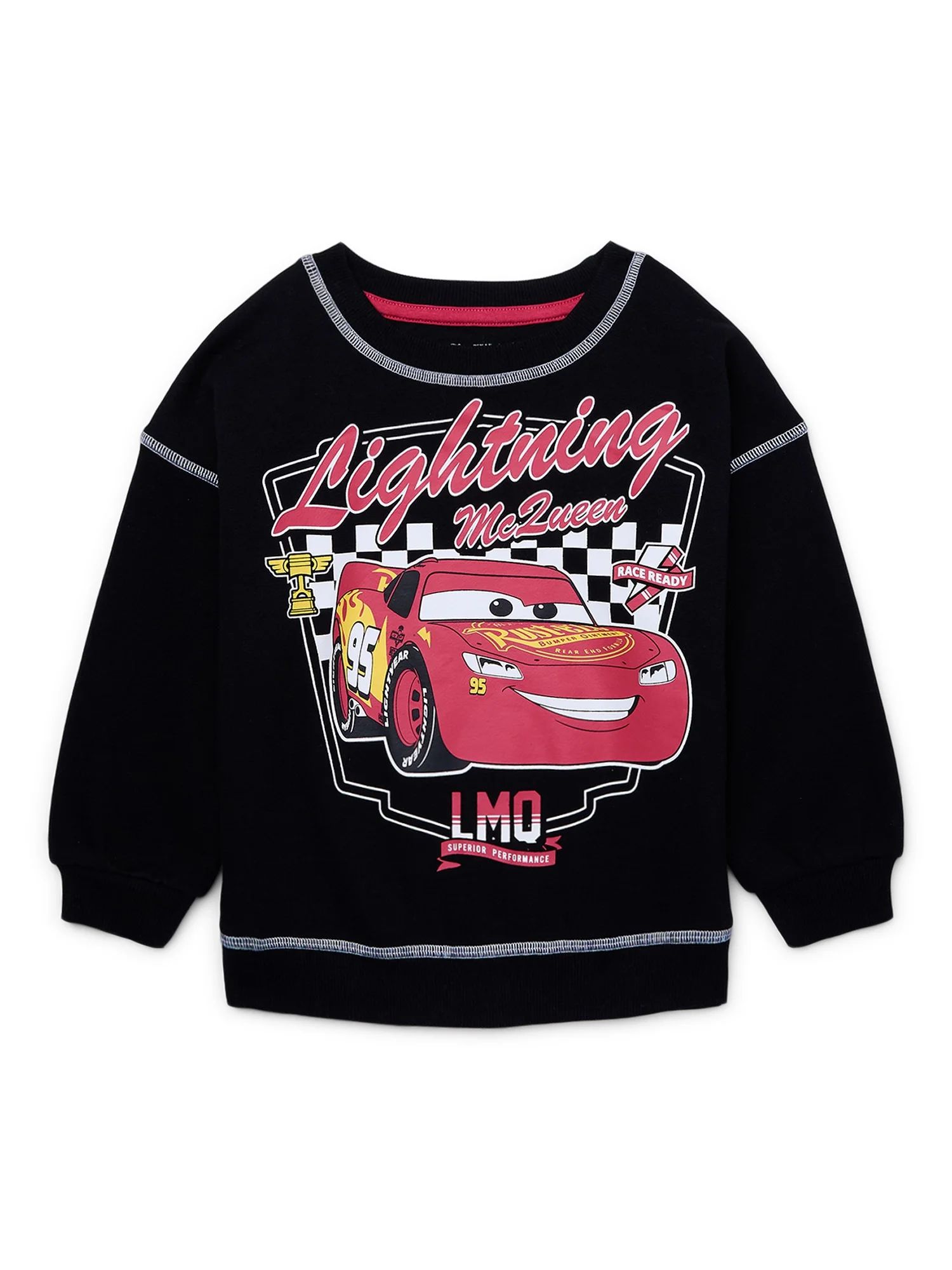 Disney Pixar Cars Toddler Boys Crewneck Sweatshirt, Sizes 12M-5T | Walmart (US)