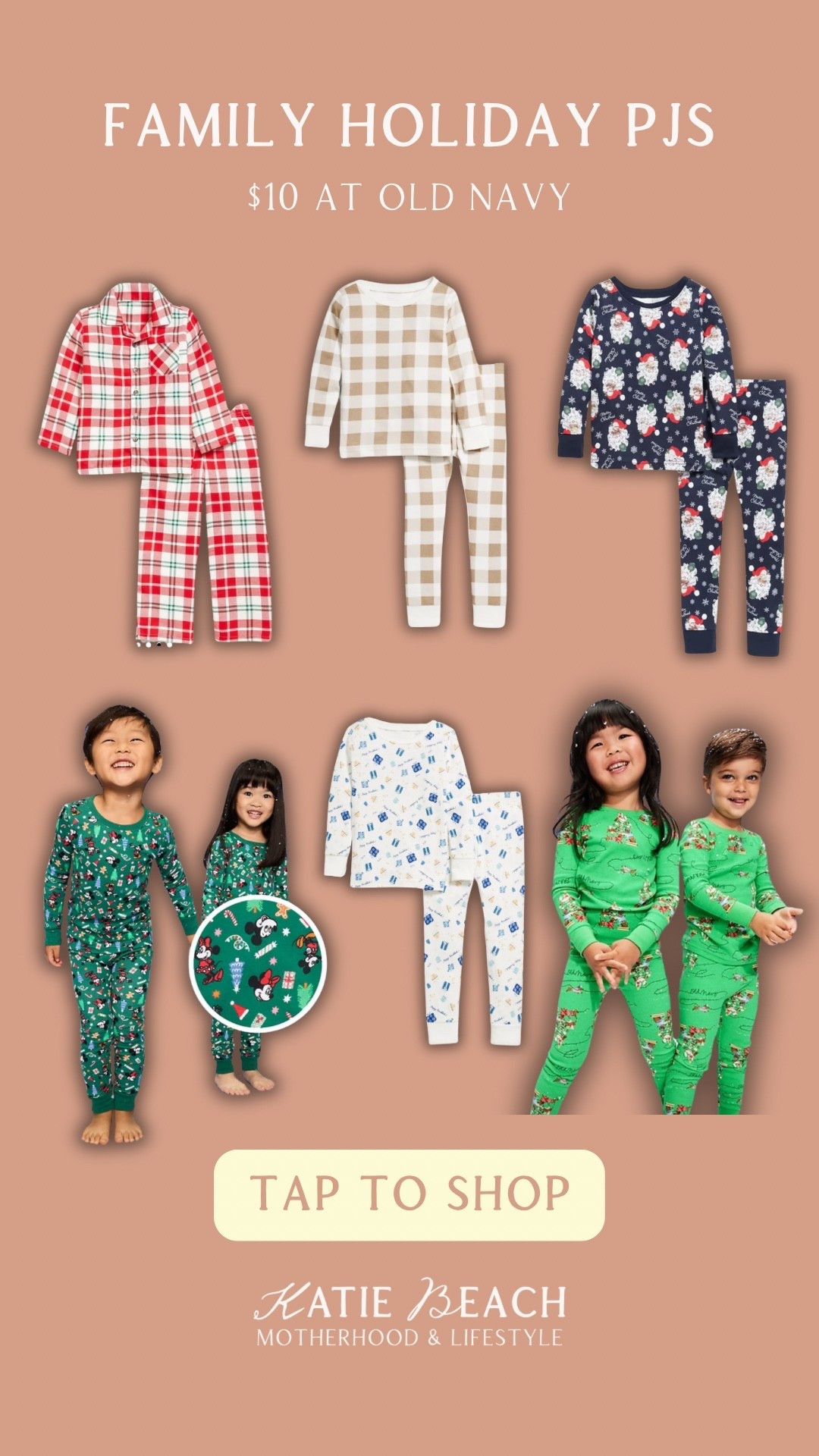 There’s so many family, holiday pajamas on sale at Old Navy! Up to 50% off and some under $10! The perfect time to shop 🛍️ 
toddler pajamas, family matching pajamas, Christmas pjs, kids pajamas, sale 

#LTKSaleAlert #LTKKids #LTKFamily