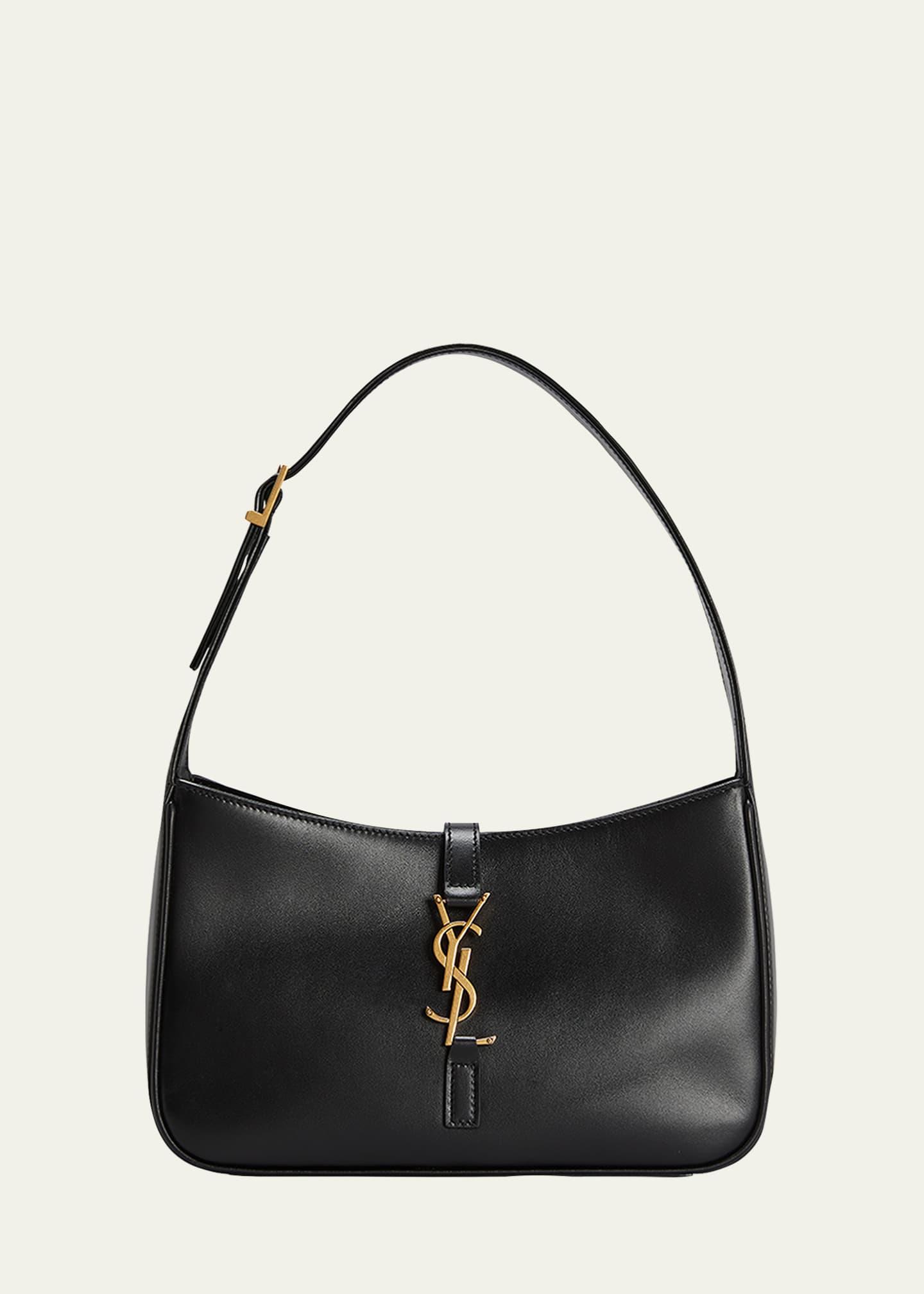 Saint Laurent YSL Soft Leather Hobo Shoulder Bag | Bergdorf Goodman
