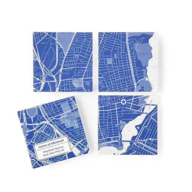 Custom Blueprint Coaster Set | UncommonGoods