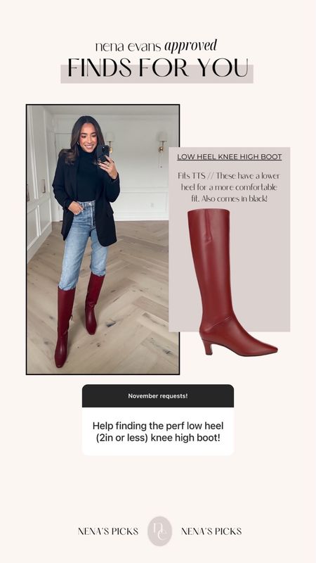 Finds for you! The perfect low heel knee high boot 🖤


Leather boots
Boot outfit
Fall fashion 
Fall outfit 
Statement boot outfit 
Statement shoe
Red boots 

#LTKstyletip #LTKshoecrush